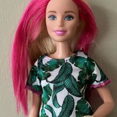 Barbie with Pink Highlights