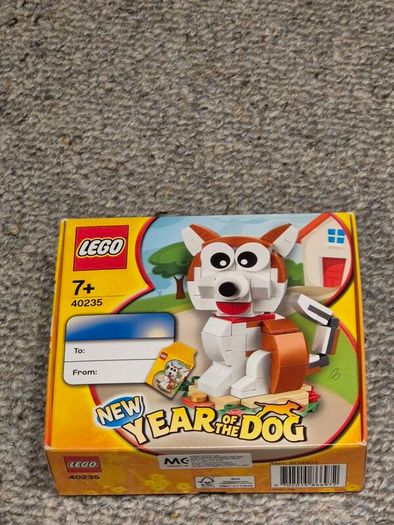 Lego Year of the Dragon, Rabbit, Tiger, Ox, Pig, Dog and Horse sets.