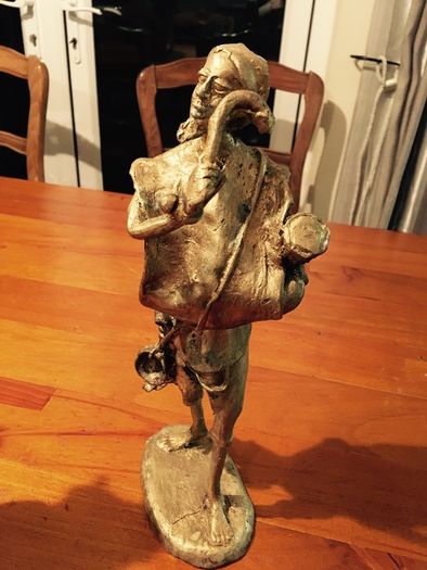 Metal statues, ornaments