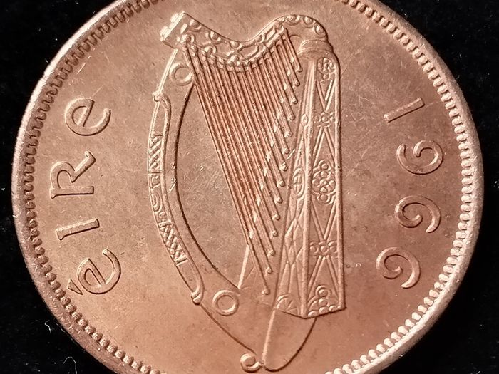 Ireland - 1966 - Half Penny - UNC - KM.10 - [566]