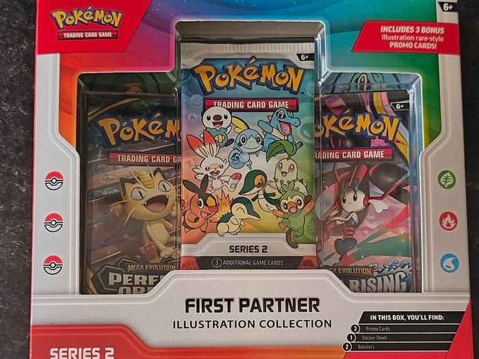 FREE Tracked Shipping. Pokemon First Partners Illustration Collection Series 2