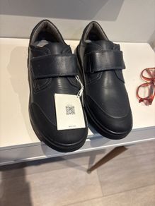 GEOX RESPIRA - school shoes leather UK 6 EUR 39
