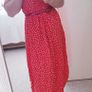 Zara Red Polka Dot Dress XS Image 6