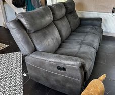 Large Recliner Couch + Chair
