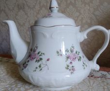 Large Porcelain Tea Pot Wloclawek Poland