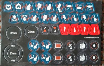 Warhammer 40k Nemesis Claw Kill Team token sheet
