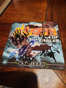 SAXON: Altar of the Eagles CD 1998 (Fully autographed)