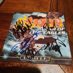 SAXON: Altar of the Eagles CD 1998 (Fully autographed)