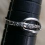 Vintage 925 Sterling Silver Rings for Women Silver Adjustable Ring with Cubic Zirconia Image 3