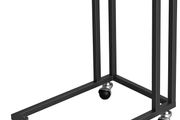 Side Table Sofa Table Coffee Table Easy to Assemble Sturdy Living Room Table on Wheels