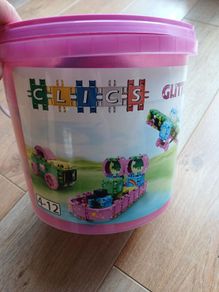 Glitter Clics building blocks