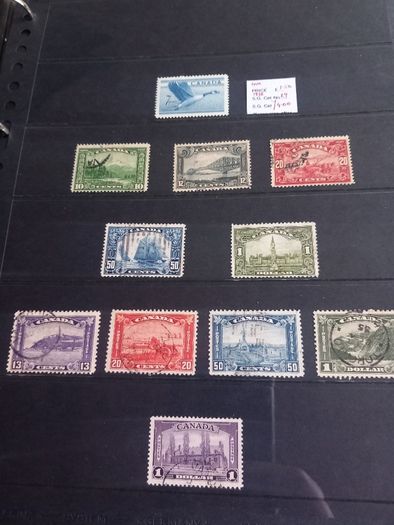 Canadian stamps, some rare, D18 Free Reg post