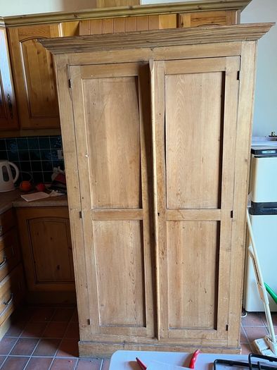 Antique Pine Cupboard