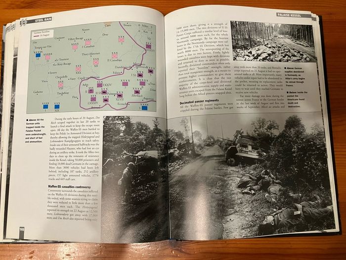 War  book: 'Steel Rain.Waffen-SS Panzer Battles in the West 1944-1945'