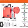 Drain Cleaner Machine 20m x 16mm 250W Sewer Snake Auger Manual Feed Image 4
