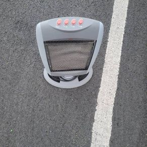 halogen heater.