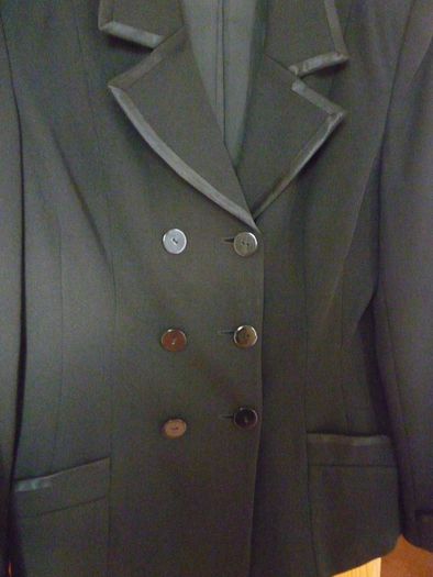 Dress Evening Blazer Jacket By J.taylor  Jet Black- Immaculate . Size 12 Medium. Formal dressy.