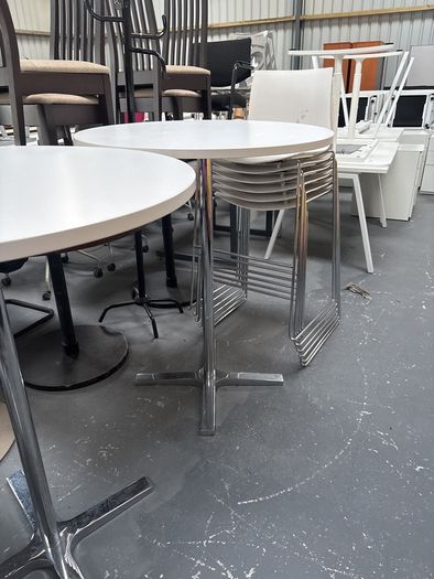 canteen chairs message for prices 2 tables 6 chairs