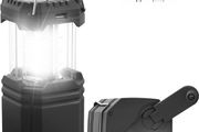 Solar Camping Lantern, 3000mAh Rechargeable Hand Crank LED Flashlight, Ultra Bright Tent Light, Portable USB Charger, Outdoor Electronic Lamp for Emergencies (FREE POSTAGE)