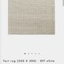 WOUD Wool Rug Off White Image 4