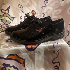 MARCO TOZZI Black Patent Derby Flats