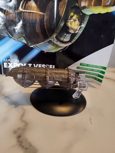 star trek eaglemoss malon export vessel