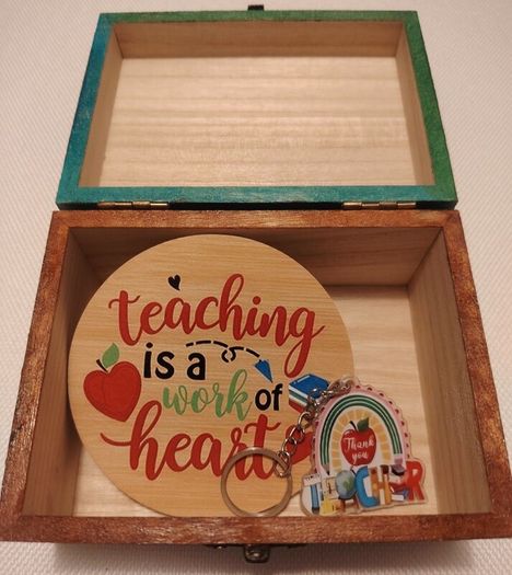 Teacher gift box