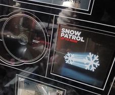 snow patrol double platinum award