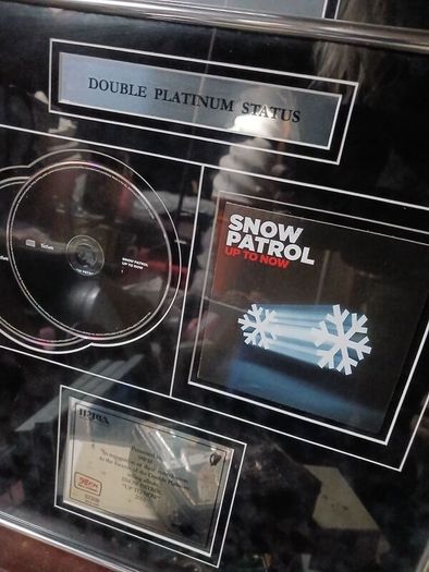 snow patrol platinum award
