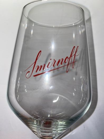 Smirnoff glass brand new