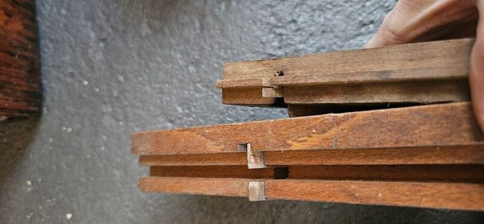 Lot of wooden tools