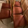 5 x Beautiful Padded Wooden Kitchen Dining Chairs - Can Deliver Image 2