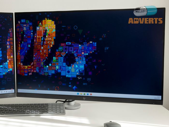 Dual 27 inch Monitor Setup (As New w/ Stands)