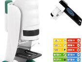Microscope for Children Pocket Microscope 60X-120X with 12 PCS Prepared Slides LED Light Outdoor Portable Mini Microscope Educational Science Kit for Kids Age 8 9 10 Boys Girls Gift