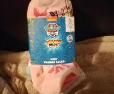 Girls paw patrol socks