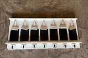 7 Day Blackboard and Hook Rack