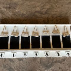 7 Day Blackboard and Hook Rack