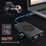 USB C HUB 13 in 1, Docking Station Adapter mit 4K-HDMI, VGA, RJ45 Ethernet, 2xUSB3.0, USB C 3.0&2.0, PD 100W, SD/TF & 3.5mm AUX, MacBook Pro & Andere Laptops Image 4