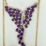 Silver Harry Ivens Amethyst & Zircon Statement Set Image 4
