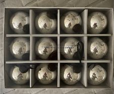 Bnib The White Company Set Of 12 Mercy Baubles