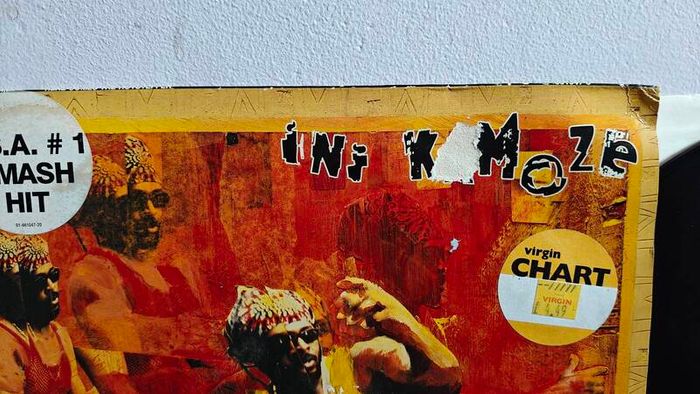 LP Vinyl Record - Ini Kamoze - Here Comes The Hotstepper
