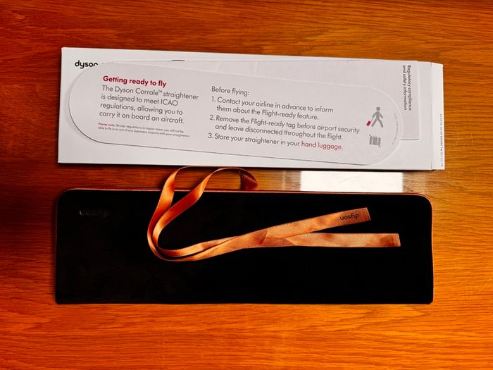 Special Edition Dyson Corrale Straightener (Prussian Blue/Rich Copper) - Like New in Box