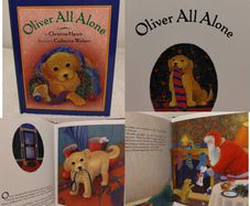 Oliver All Alone by Christine Harris Hardback book