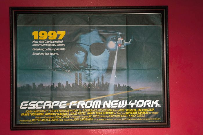 Escape from NY Movie Poster Original