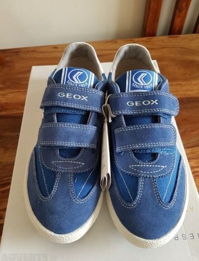 Geox Boys Jr Kiwi Boy A Low-Top J42A7A1022C4005 Avio 2.5 UK, 35 EU