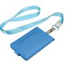 Brand New YOKIVE 1 Set ID Badge Holder Folded PU Leather with Detachable Neck Lanyard. Image 3