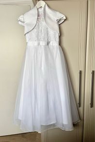 communion dress with accessories 9Y