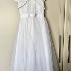 communion dress with accessories 9Y