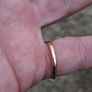 18k Gold and Platinum Diamond Engagement Ring Image 5