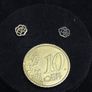 14K Gold Rose Flower Stud Earrings  Delicate Floral Design Image 2